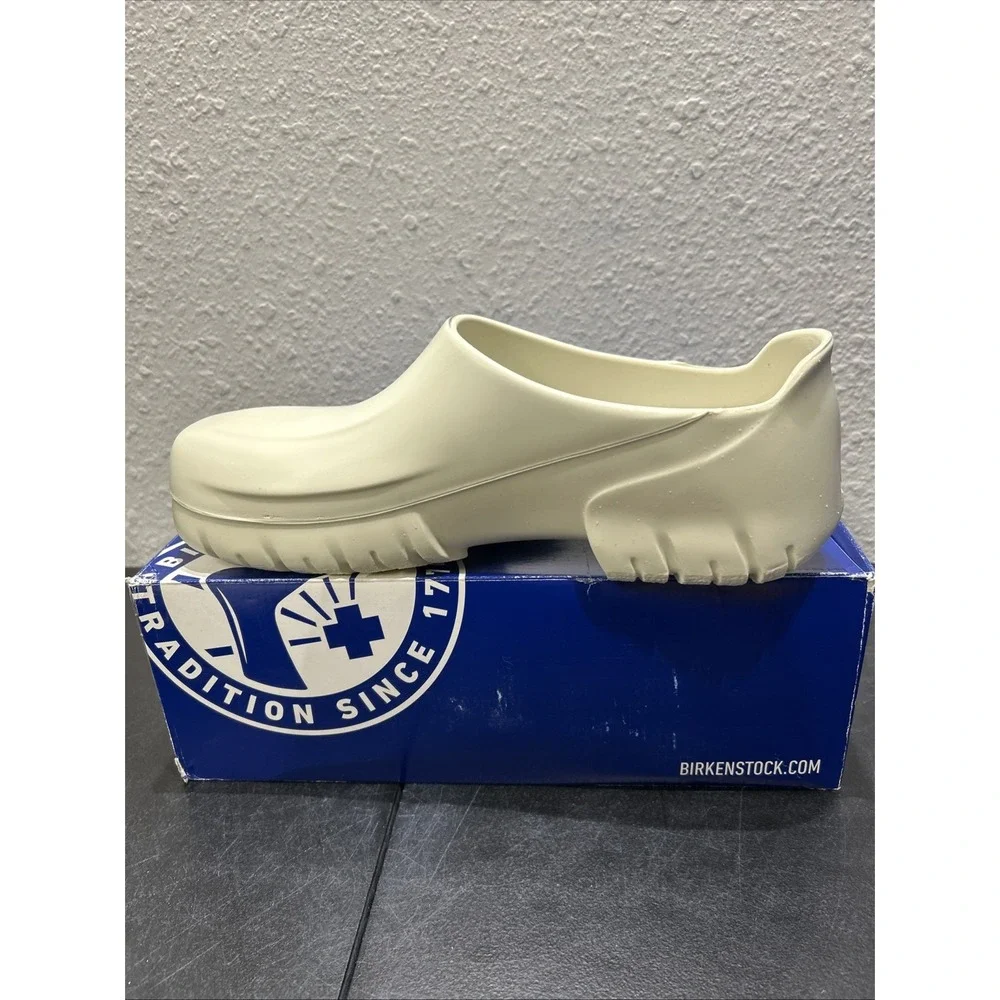Birkenstock A 640 Polyurethane White EU 41 US M8 L10 Mens